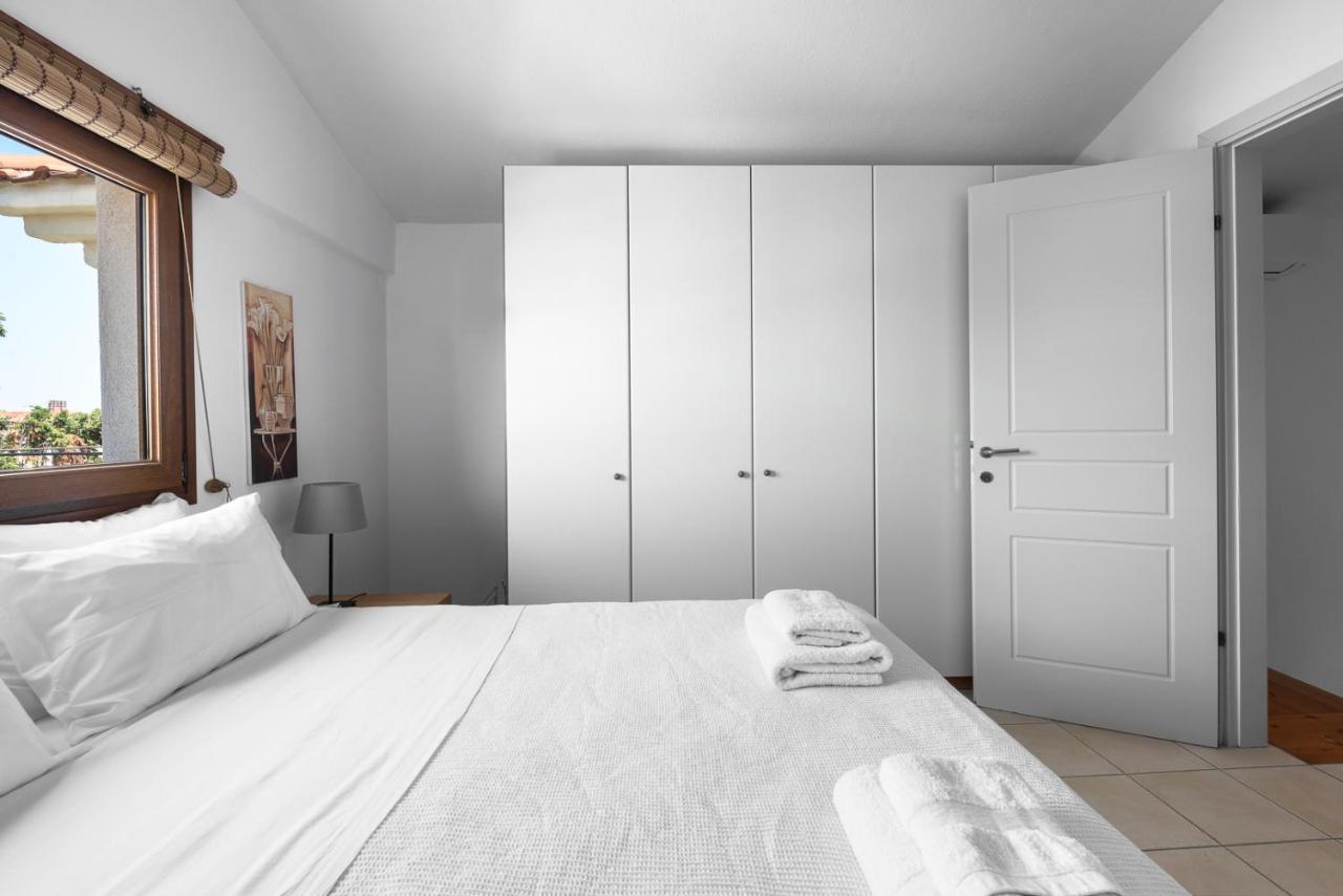#Luxlikehome Pefkohori Del Sol Maisonette Eksteriør billede