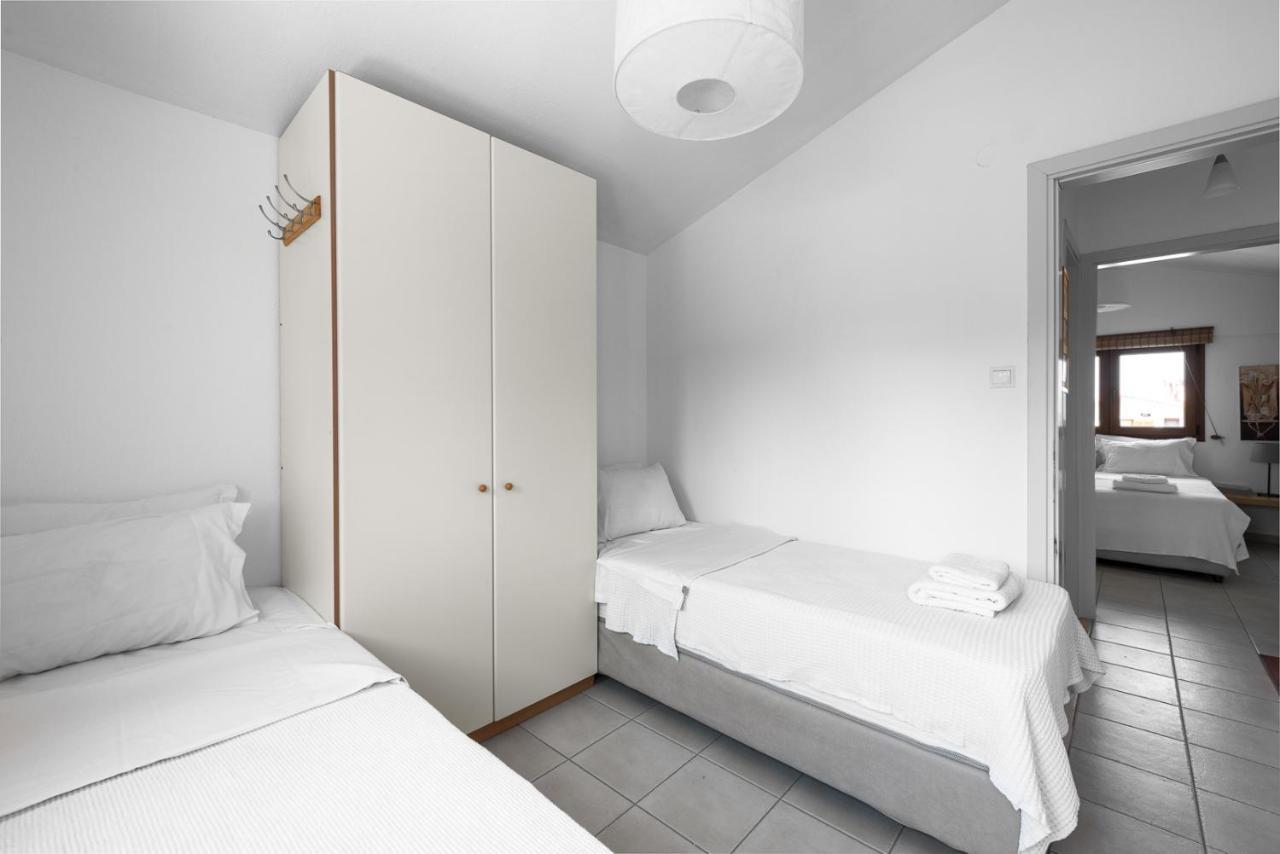 #Luxlikehome Pefkohori Del Sol Maisonette Eksteriør billede